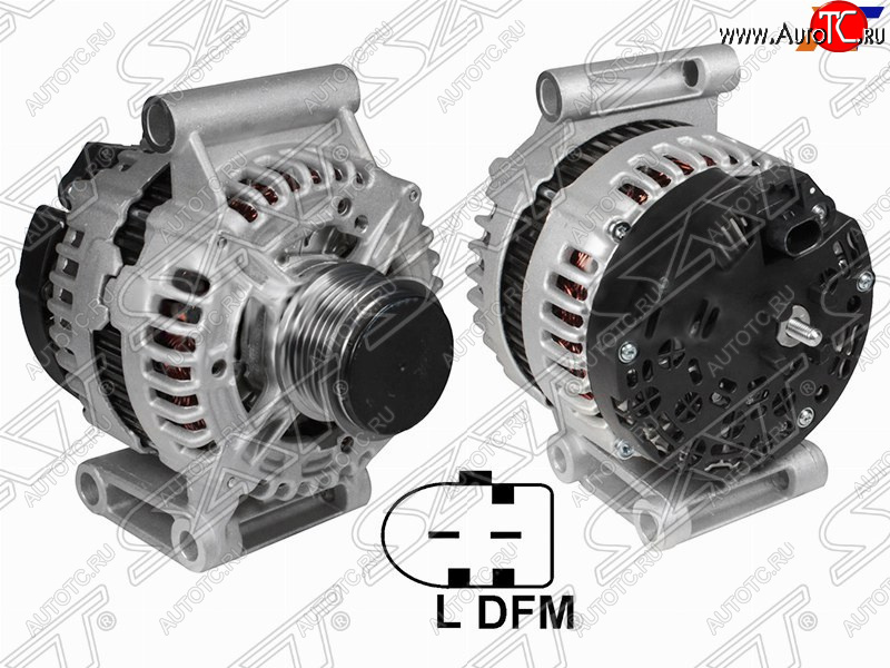 12 999 р. Генератор SAT (14V 150A, дизель, EURO 4)  CITROEN Jumper  250 (2006-2014), Fiat Ducato  250 (2006-2014), Ford Transit (2006-2014), Peugeot Boxer  250 (2006-2014)  с доставкой в г. Кемерово