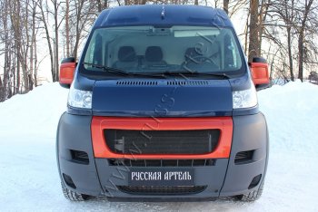 Реснички на фары (глянец) RA Fiat Ducato  250 (2006-2014)