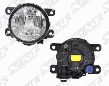 2 699 р. Противотуманная фара SAT (LH=RH)  Fiat Fullback (2016-2018), Mitsubishi ASX (2010-2020), Mitsubishi Outlander  GF (2012-2014), Mitsubishi Pajero Sport  QE (2015-2021), Renault Megane  универсал (2008-2016), Subaru Impreza  GJ (2012-2017), Subaru XV  GP/G33 (2012-2017)  с доставкой в г. Кемерово. Увеличить фотографию 1