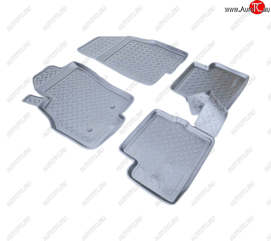 2 899 р. Коврики салона Norplast Unidec  Fiat Grande Punto (2005-2025) (Цвет: серый)  с доставкой в г. Кемерово