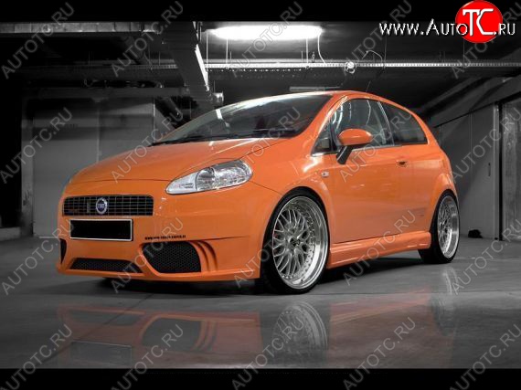 28 999 р. Передний бампер ST1 Fiat Grande Punto (2005-2012)  с доставкой в г. Кемерово