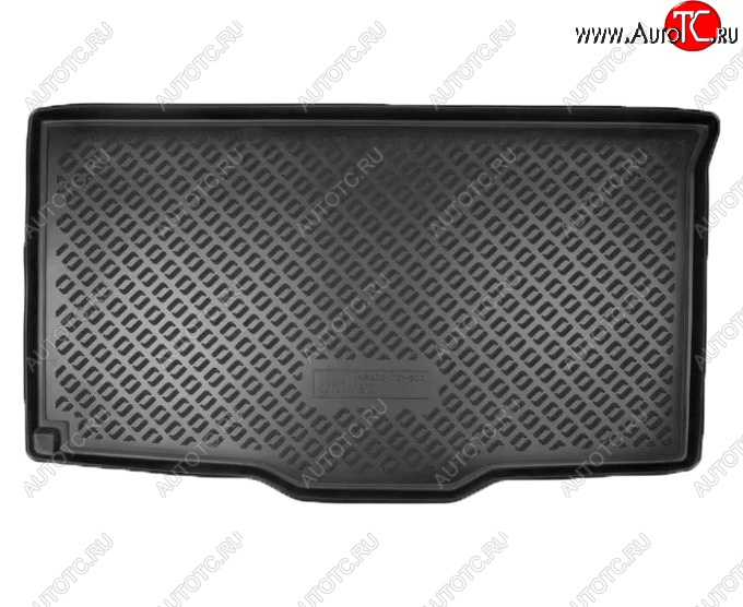 1 759 р. Коврик в багажник Norplast Fiat Panda 3 319 (2012-2025) (Черный)  с доставкой в г. Кемерово
