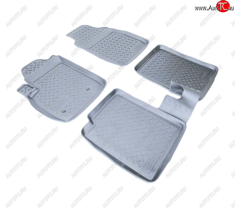 2 759 р. Коврики салона Norplast Unidec  Fiat Panda  2 169 (2003-2011), Great Wall Peri (2007-2010) (Цвет: серый)  с доставкой в г. Кемерово