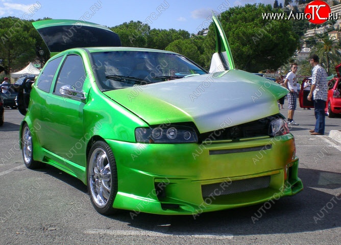 28 999 р. Передний бампер R1 Fiat Punto 176 хэтчбэк 5 дв. (1993-1999)  с доставкой в г. Кемерово