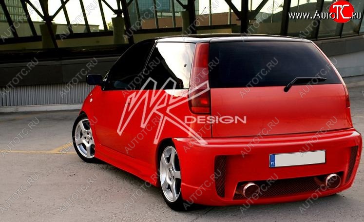 28 999 р. Задний бампер R1 Fiat Punto 176 хэтчбэк 5 дв. (1993-1999)  с доставкой в г. Кемерово