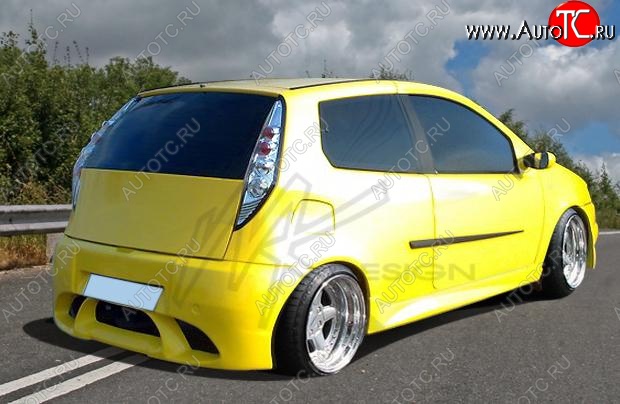 26 999 р. Задний бампер WK Fiat Punto 188 хэтчбэк 3 дв. дорестайлинг (1999-2003)  с доставкой в г. Кемерово