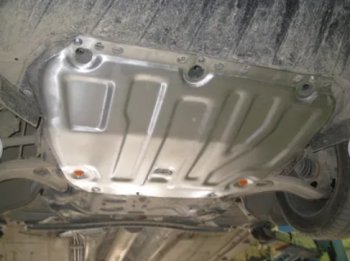 11 199 р. Защита картера двигателя и КПП Alfeco  Ford C-max  Mk1 (2003-2010) доресталинг, рестайлинг (Алюминий 3 мм)  с доставкой в г. Кемерово. Увеличить фотографию 2