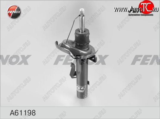 4 399 р. Левый амортизатор передний (газ/масло) FENOX Mazda 3/Axela BK дорестайлинг, хэтчбэк (2003-2006)  с доставкой в г. Кемерово