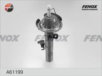 4 649 р. Правый амортизатор передний (газ/масло) (1.4-1.6) FENOX Ford Focus 2 универсал рестайлинг (2007-2011)  с доставкой в г. Кемерово. Увеличить фотографию 1