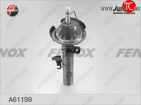 4 649 р. Правый амортизатор передний (газ/масло) (1.4-1.6) FENOX Ford Focus 2 универсал рестайлинг (2007-2011)  с доставкой в г. Кемерово