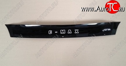 999 р. Дефлектор капота Russtal (короткий) Ford C-max Mk1 рестайлинг (2007-2010)  с доставкой в г. Кемерово