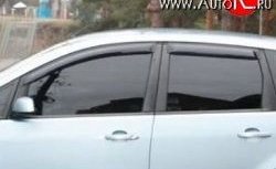 999 р. Комплект дефлекторов окон (ветровиков) 4 шт. Russtal Ford C-max Mk1 рестайлинг (2007-2010)  с доставкой в г. Кемерово. Увеличить фотографию 1