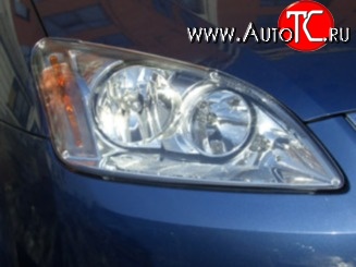 134 р. Прозрачная защита передних фар NovLine Ford C-max Mk1 рестайлинг (2007-2010)  с доставкой в г. Кемерово