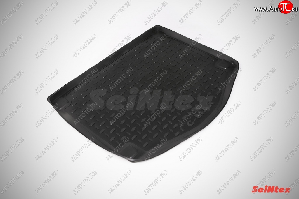 1 689 р. Коврик в багажник SeiNtex (полимер)  Ford C-max  Mk1 (2007-2010) рестайлинг  с доставкой в г. Кемерово