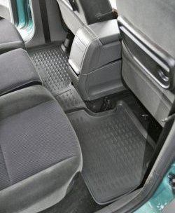2 999 р. Коврики в салон Element 4 шт. (полиуретан) Ford C-max Mk1 рестайлинг (2007-2010)  с доставкой в г. Кемерово. Увеличить фотографию 3