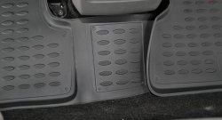 2 999 р. Коврики в салон Element 4 шт. (полиуретан) Ford C-max Mk1 рестайлинг (2007-2010)  с доставкой в г. Кемерово. Увеличить фотографию 4