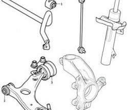 293 р. Полиуретановая втулка стабилизатора задней подвески Точка Опоры  Ford C-max  Mk1 - Focus  2  с доставкой в г. Кемерово. Увеличить фотографию 2