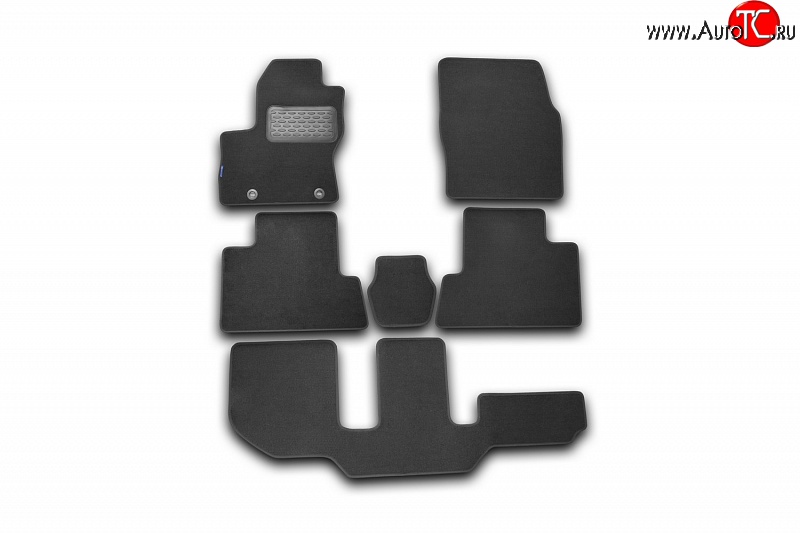 116 р. Коврики в салон Element 6 шт. (текстиль)  Ford C-max  Mk2 (2010-2015) дорестайлинг  с доставкой в г. Кемерово