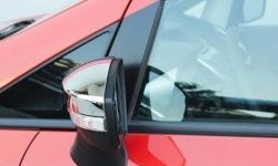 4 199 р. Накладки на зеркала СТ Ford EcoSport дорестайлинг (2013-2019) (Неокрашенные)  с доставкой в г. Кемерово. Увеличить фотографию 2