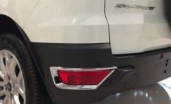 2 849 р. Накладки на задние отражатели СТ Ford EcoSport дорестайлинг (2013-2019)  с доставкой в г. Кемерово. Увеличить фотографию 2