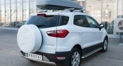 15 649 р. Защита заднего бампера (Ø75x42 мм, нержавейка) Russtal Ford EcoSport дорестайлинг (2013-2019)  с доставкой в г. Кемерово. Увеличить фотографию 4