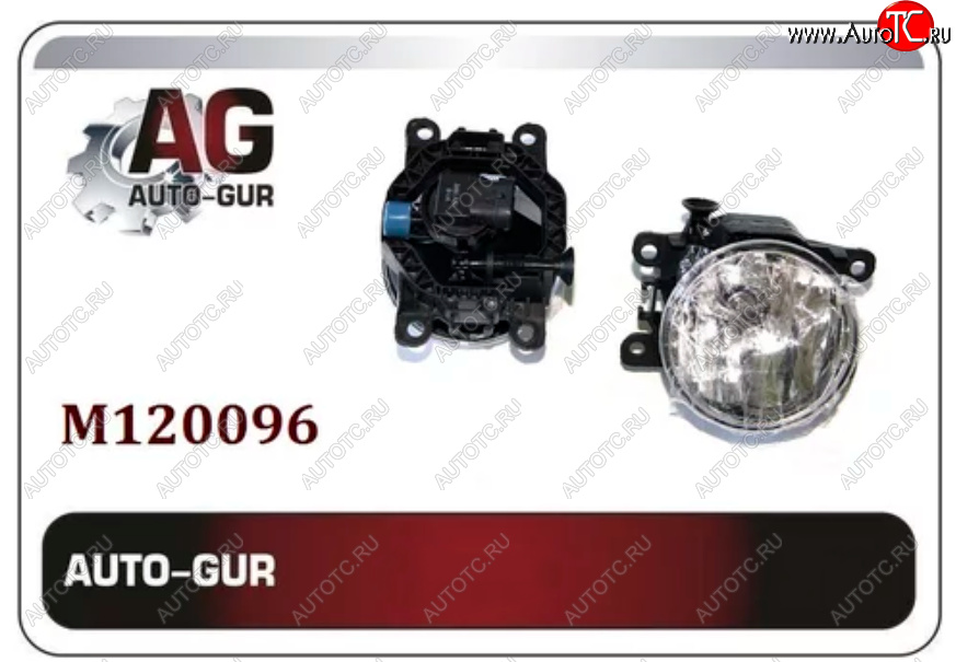 1 479 р. Противотуманные фары AUTO GUR (комплект, с лампами) Ford EcoSport дорестайлинг (2013-2019)  с доставкой в г. Кемерово