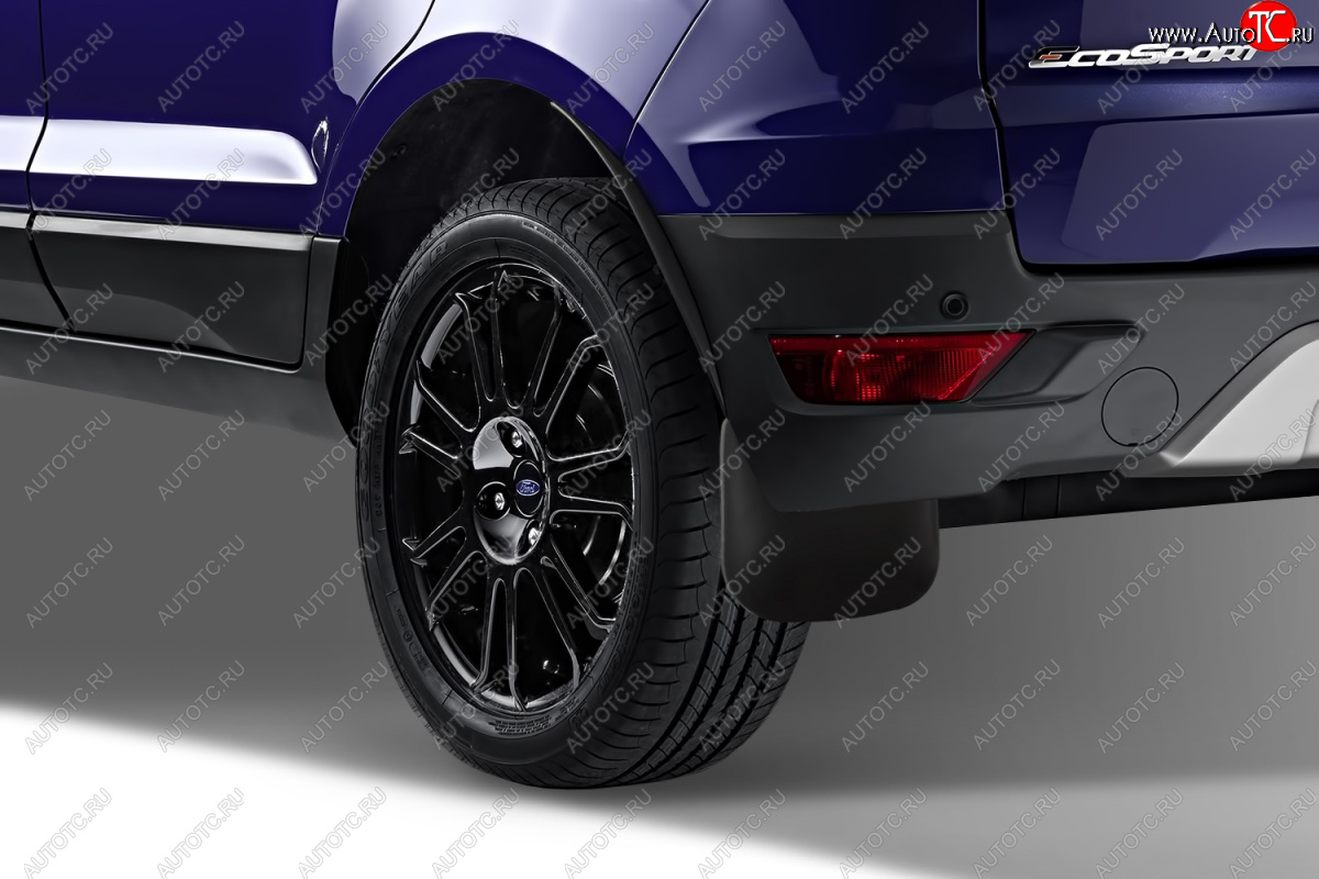 329 р. Брызговики Frosch (optimum, в коробке) Ford EcoSport дорестайлинг (2013-2019) (Задние)  с доставкой в г. Кемерово