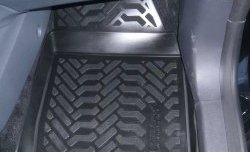 1 579 р. Коврики в салон Aileron (полиуретан)  Ford EcoSport (2013-2019) дорестайлинг  с доставкой в г. Кемерово. Увеличить фотографию 2