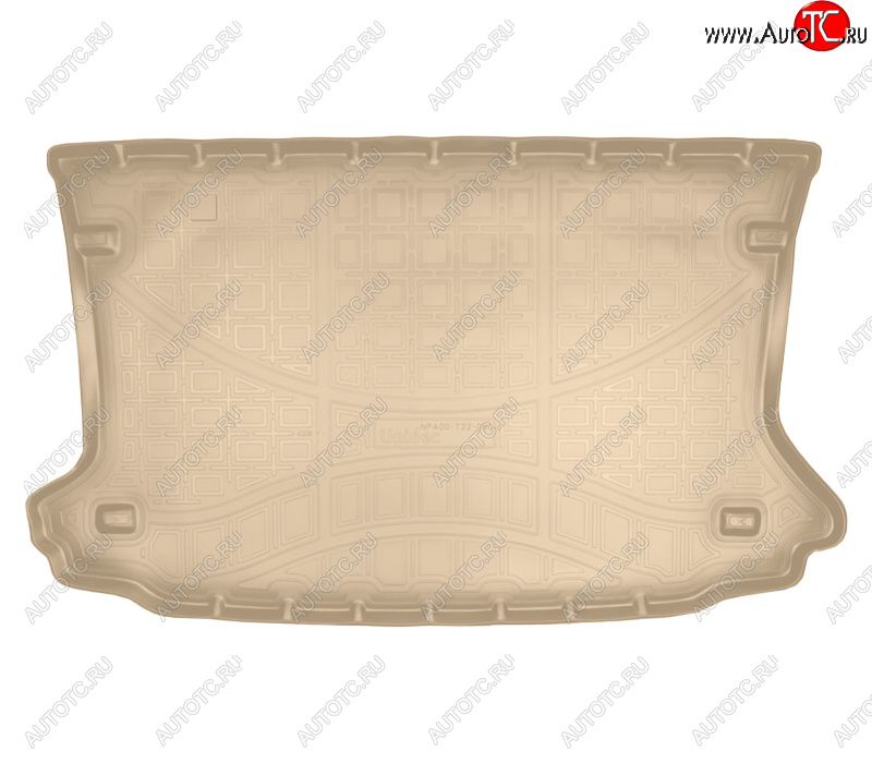2 199 р. Коврик багажника Norplast Unidec  Ford EcoSport (2013-2019) дорестайлинг (Цвет: бежевый)  с доставкой в г. Кемерово