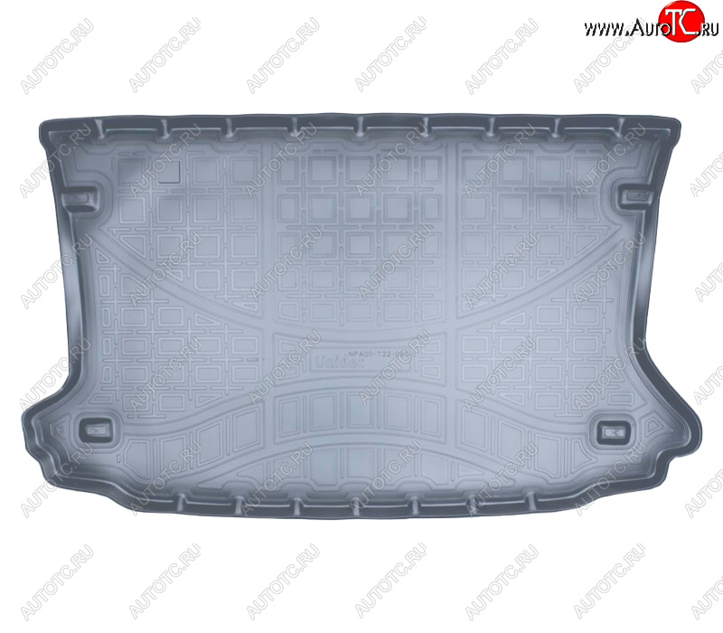 2 199 р. Коврик багажника Norplast Unidec  Ford EcoSport (2013-2019) дорестайлинг (Цвет: серый)  с доставкой в г. Кемерово