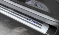 41 799 р. Пороги (рестайлинг) CT v1 Ford Edge U387 дорестайлинг (2006-2010)  с доставкой в г. Кемерово. Увеличить фотографию 3