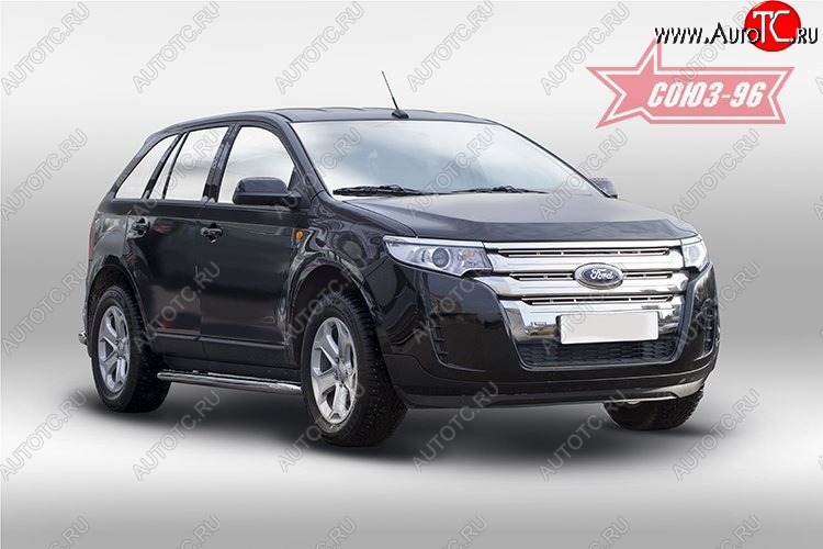6 794 р. Декоративная вставка решетки радиатора Souz-96  Ford Edge  CD539 (2015-2018) дорестайлинг  с доставкой в г. Кемерово