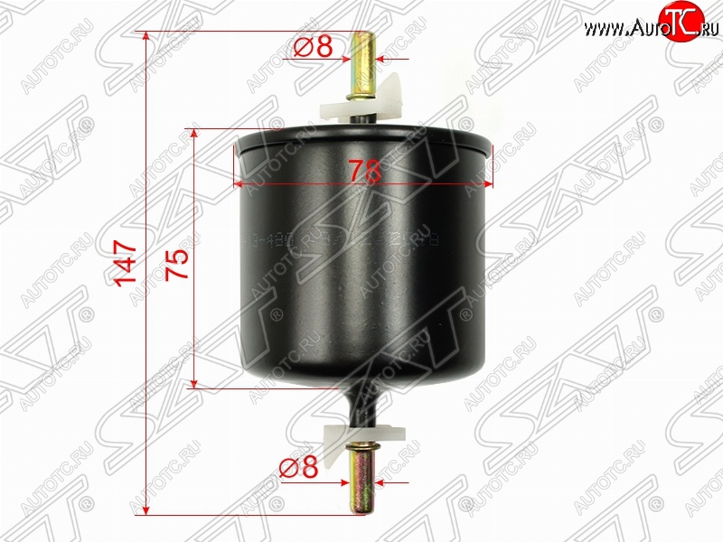 369 р. Топливный фильтр SAT  Ford Escape  1 (2000-2007), Ford Maverick  TM1 (2000-2007), Mazda Tribute (2000-2007)  с доставкой в г. Кемерово