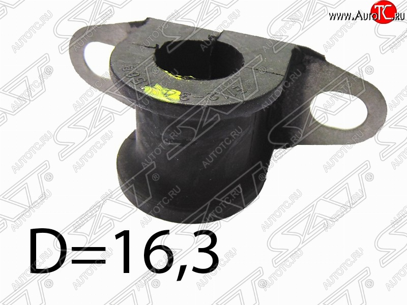 142 р. Резиновая втулка переднего стабилизатора SAT (D=16.3) Ford Escape 1 рестайлинг (2004-2007)  с доставкой в г. Кемерово