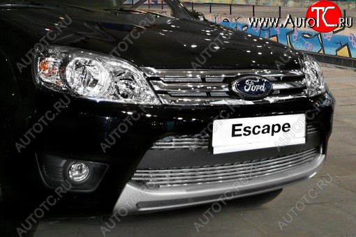 2 249 р. Декоративный элемент воздухозаборника Souz96  Ford Escape  2 (2008-2012)  с доставкой в г. Кемерово