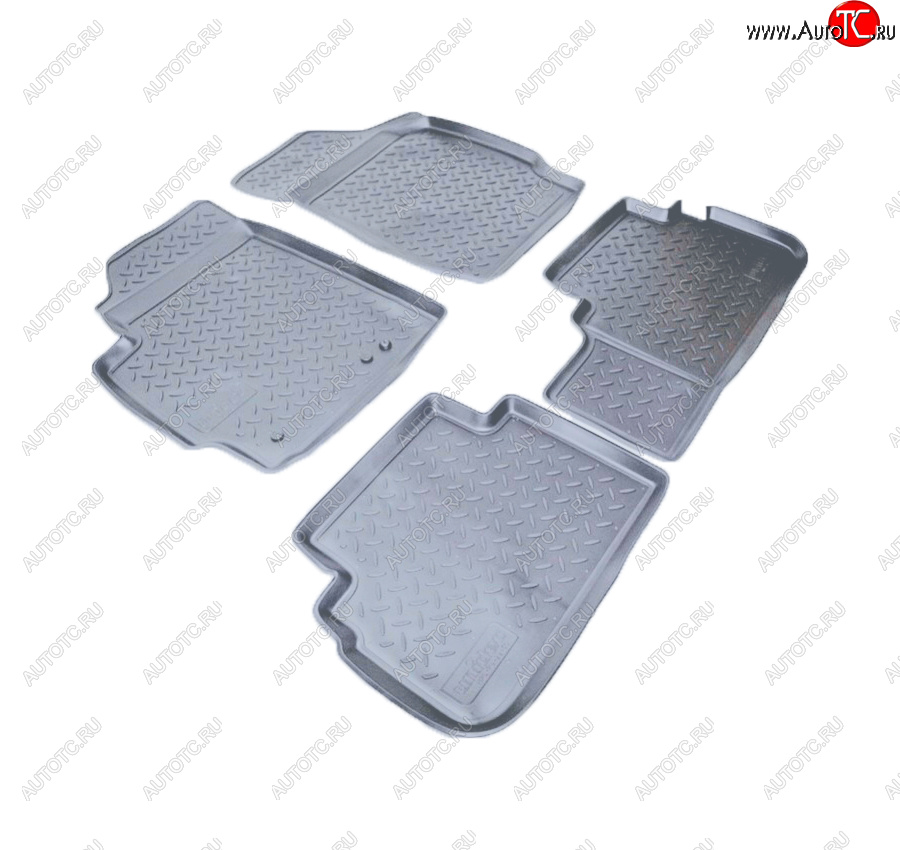 3 269 р. Коврики салона Norplast Unidec  Ford Escape  2 (2008-2012) (Цвет: серый)  с доставкой в г. Кемерово