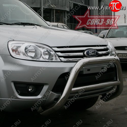 18 269 р. Защита переднего бампера Souz-96 (d76) Ford Escape 2 (2008-2012)  с доставкой в г. Кемерово