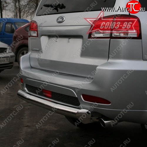 13 229 р. Защита заднего бампера Souz-96 (d76) Ford Escape 2 (2008-2012)  с доставкой в г. Кемерово