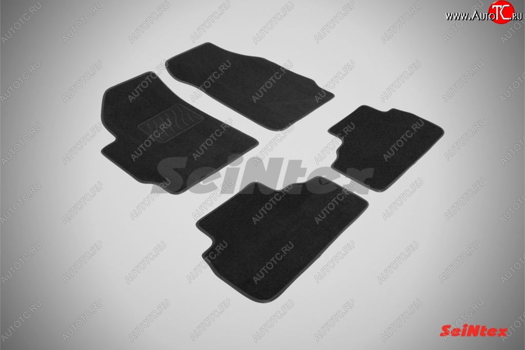 2 999 р. Износостойкие коврики в салон SeiNtex Premium LUX 4 шт. (ворсовые)  Ford Escape  2 (2008-2012)  с доставкой в г. Кемерово