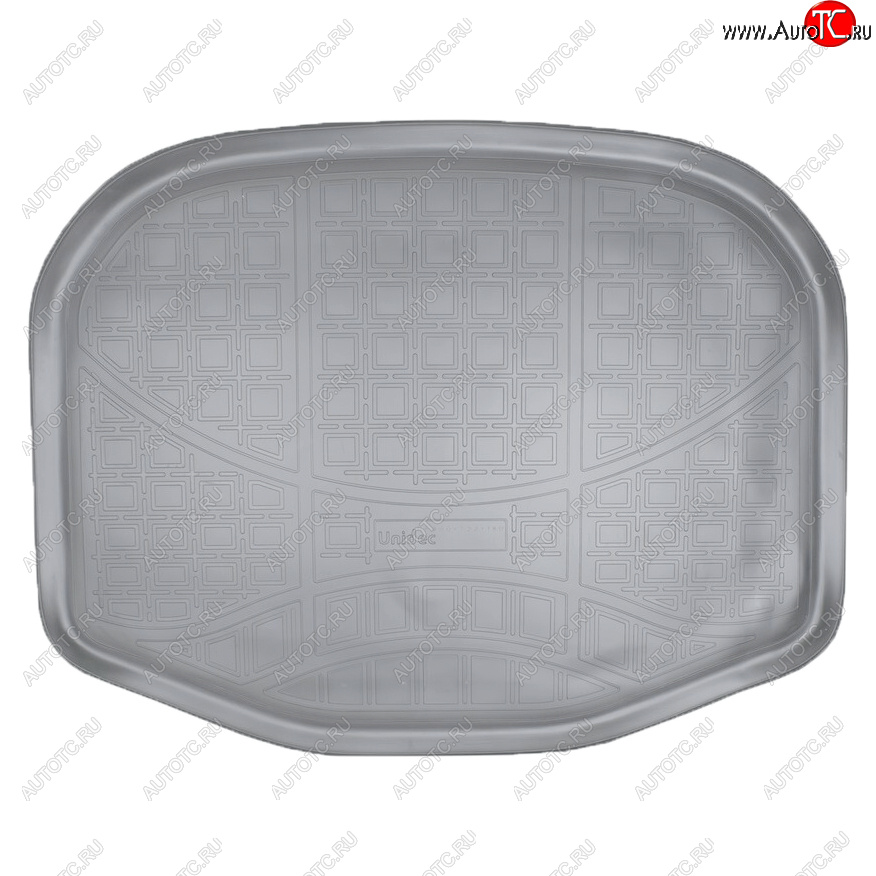 2 059 р. Коврик багажника Norplast Unidec (разложенный 3-й ряд)  Ford Explorer  U502 (2010-2019) дорестайлинг, 1-ый рестайлинг, 5 дв., 2-ой рестайлинг, 5 дв. (Цвет: серый)  с доставкой в г. Кемерово