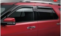2 294 р. Дефлекторы окон (ветровики) Novline 4 шт  Ford Explorer  U251 (2006-2010) 5 дв.  с доставкой в г. Кемерово. Увеличить фотографию 1
