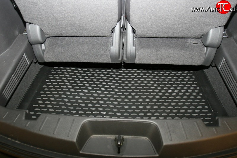 281 р. Коврик в багажник Element (полиуретан) (короткая база)  Ford Explorer  U502 (2010-2016) дорестайлинг  с доставкой в г. Кемерово