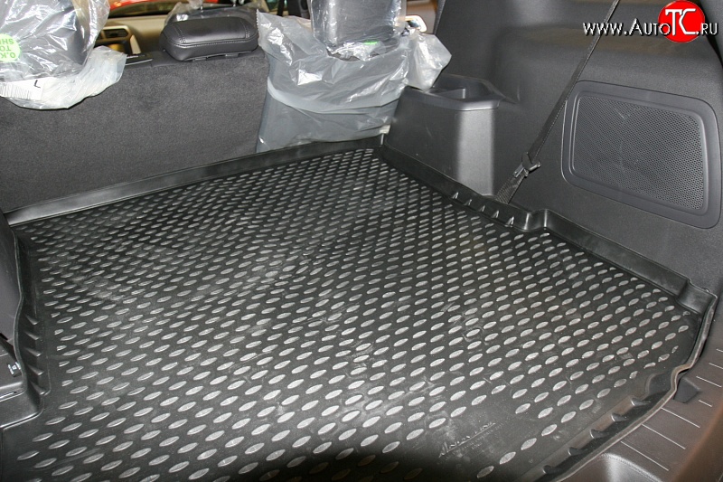 1 989 р. Коврик в багажник Element (полиуретан) (длинная база) Ford Explorer U502 дорестайлинг (2010-2016)  с доставкой в г. Кемерово