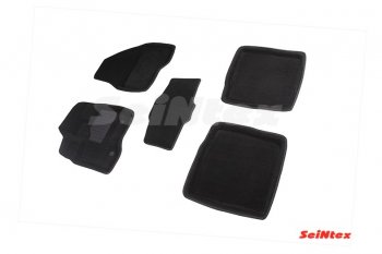 5 699 р. Комплект ковриков в салон 3D с текстильным покрытием Seintex Ford Explorer U502 дорестайлинг (2010-2016)  с доставкой в г. Кемерово. Увеличить фотографию 1