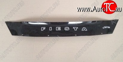 999 р. Дефлектор капота Russtal (короткий) Ford Fiesta 6 хэтчбэк 3 дв. рестайлинг (2012-2019)  с доставкой в г. Кемерово