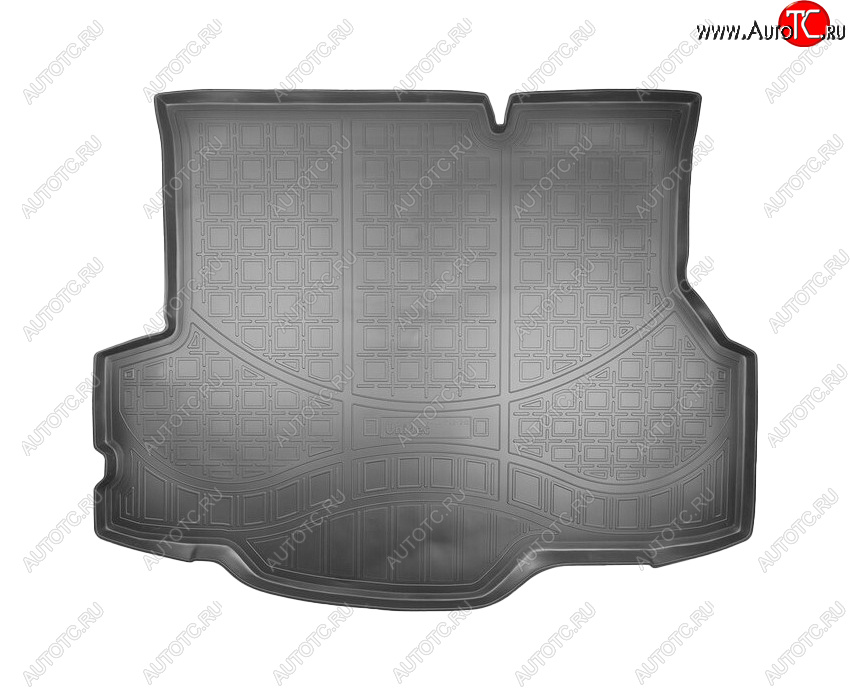 1 999 р. Коврик в багажник Norplast Unidec Unidec Ford Fiesta 6 седан рестайлинг (2012-2019) (Цвет: черный)  с доставкой в г. Кемерово
