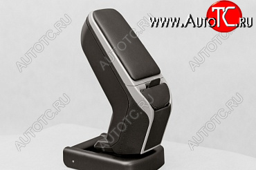 7 449 р. Подлокотник Armster 2 SILVER (+USBAUX)  Ford Fiesta  B479 (2017-2022) хэтчбэк 5 дв.  с доставкой в г. Кемерово