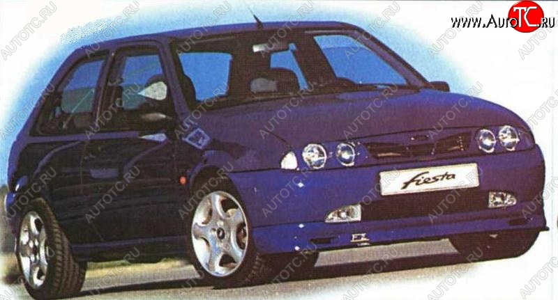 13 299 р. Накладка на передний бампер Kamei Ford Fiesta 4 хэтчбэк 5 дв. дорестайлинг (1995-1999)  с доставкой в г. Кемерово