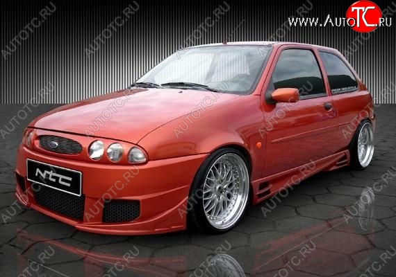28 999 р. Передний бампер Rieger Ford Fiesta 4 хэтчбэк 5 дв. дорестайлинг (1995-1999)  с доставкой в г. Кемерово