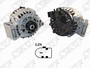 14 749 р. Генератор SAT (14V, 120A) Ford Mondeo Mk4,BD рестайлинг, седан (2010-2014)  с доставкой в г. Кемерово. Увеличить фотографию 1